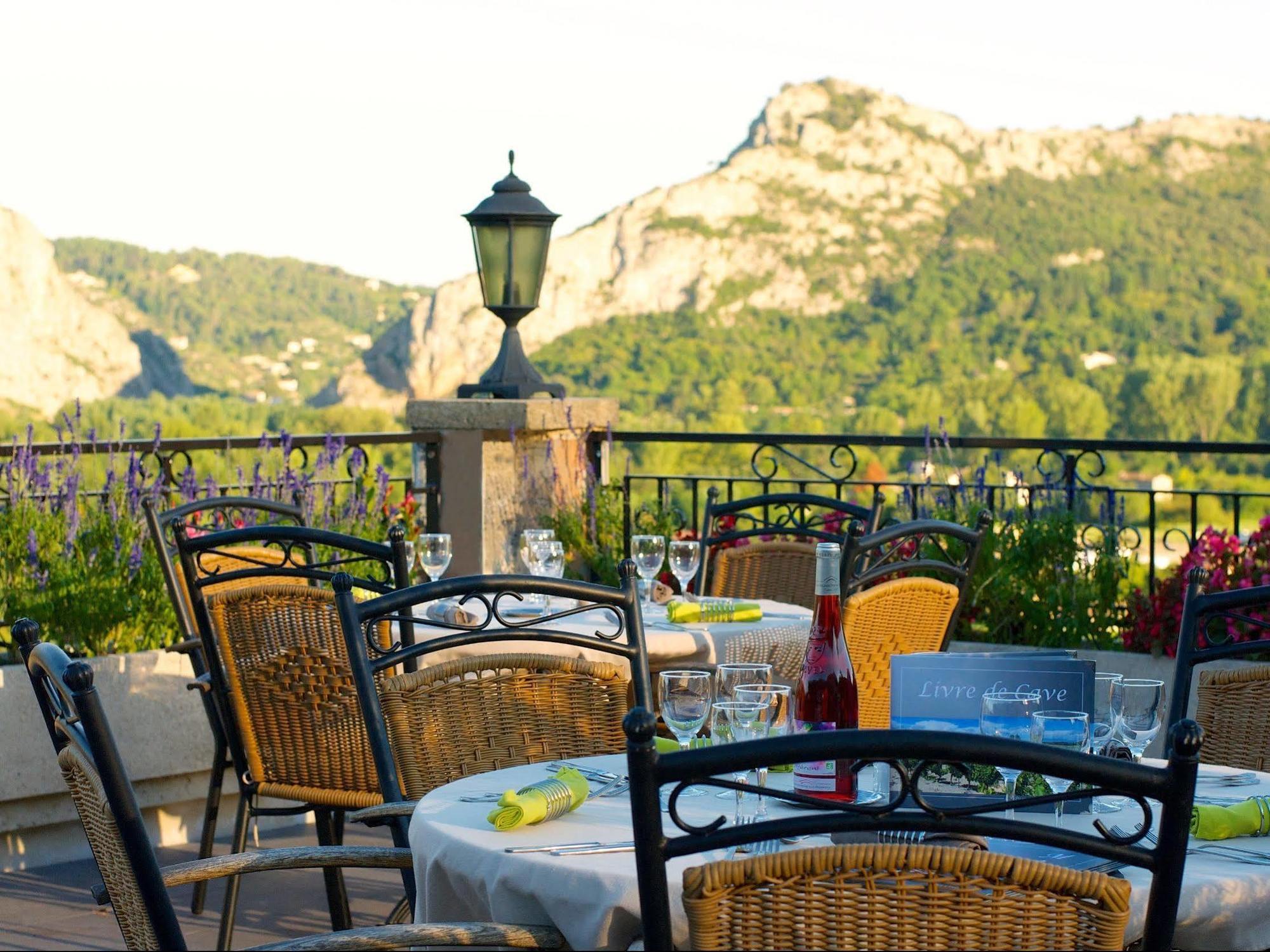 Logis Hotel Restaurant La Porte Des Cevennes Anduze Luaran gambar